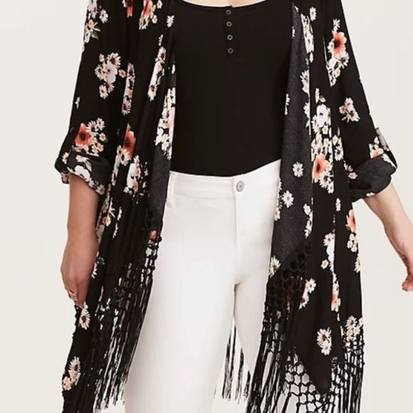 Torrid  camisole fringe bin8 - Picture 1 of 15
